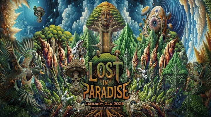 Lost in paradise 2025, New Zealand
// Jan 2 2026 - Jan 6 2026