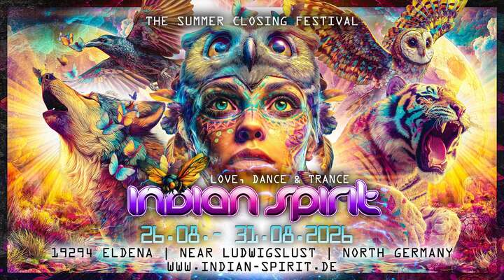 Indian Spirit Festival 2026
// Eldena, Germany
August 26 - 31
